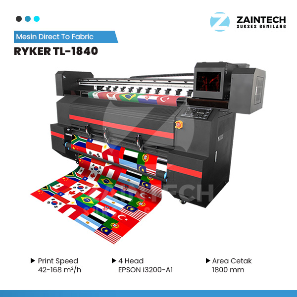 Mesin Direct To Fabric (Flag Printer) RYKER TL-1804